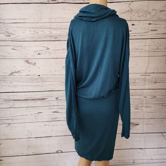 Free People Sundown Long Sleeve Mini Dress Small NWT - Picture 3 of 5